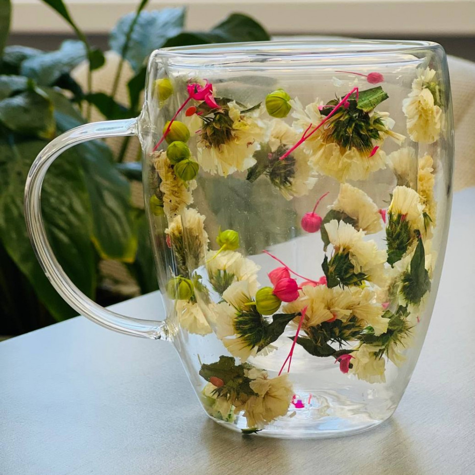 Чашка White Flowers