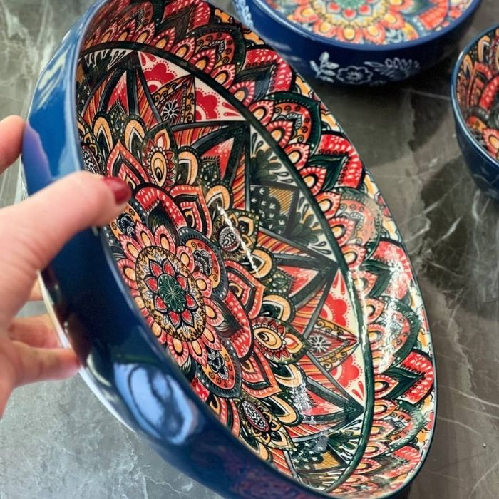 Салатник Painted blue 2400 мл