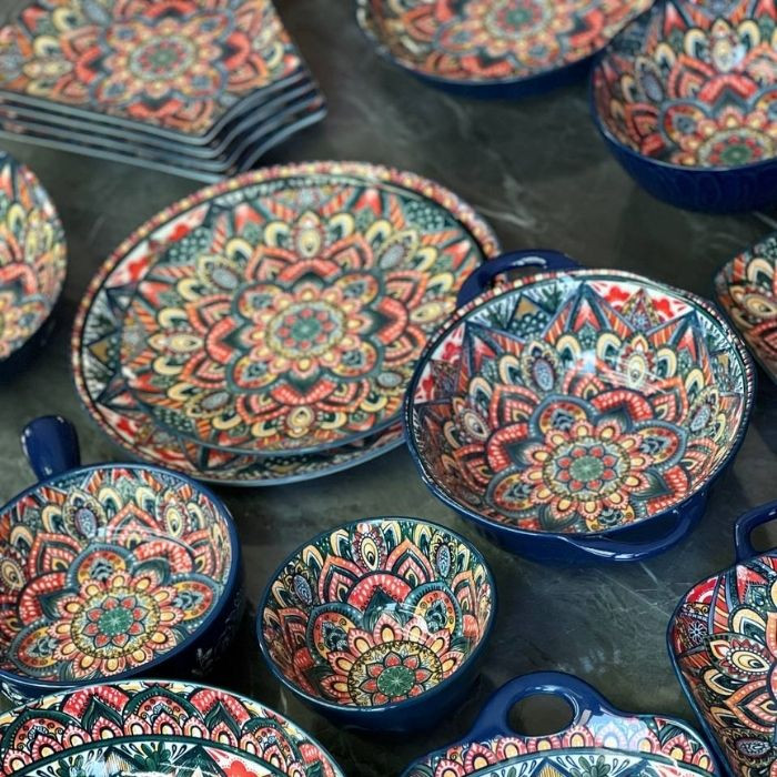 Салатник Painted blue 2400 мл