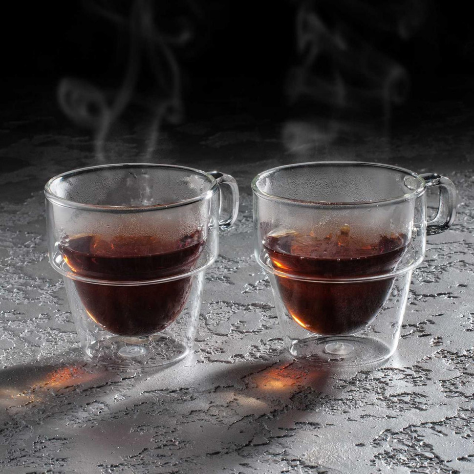 Чашка з подвійною стінкою Slow down