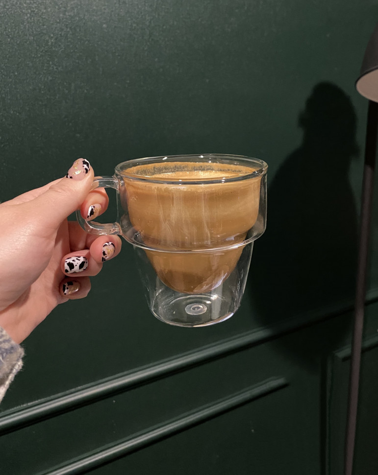 Чашка з подвійною стінкою Slow down