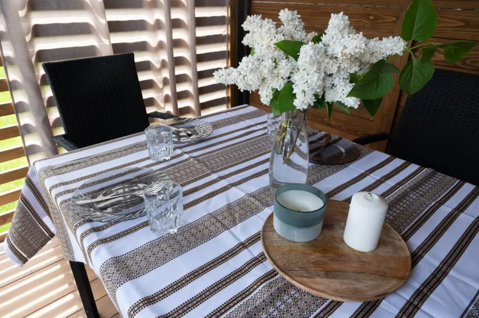 Вишита скатертина Ethnic