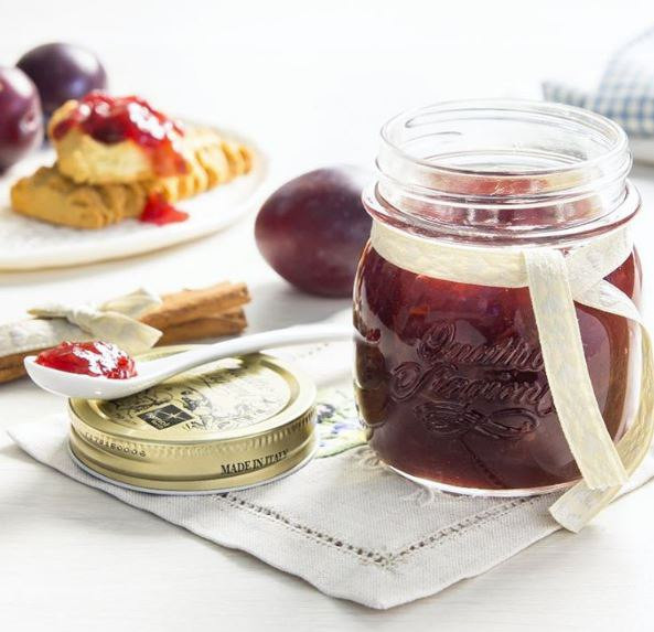 Стеклянная емкость Golden