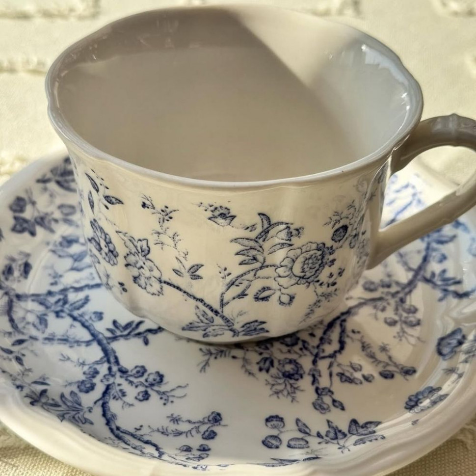 Чашка с блюдцем Blue Dreams (набор 12 предметов)