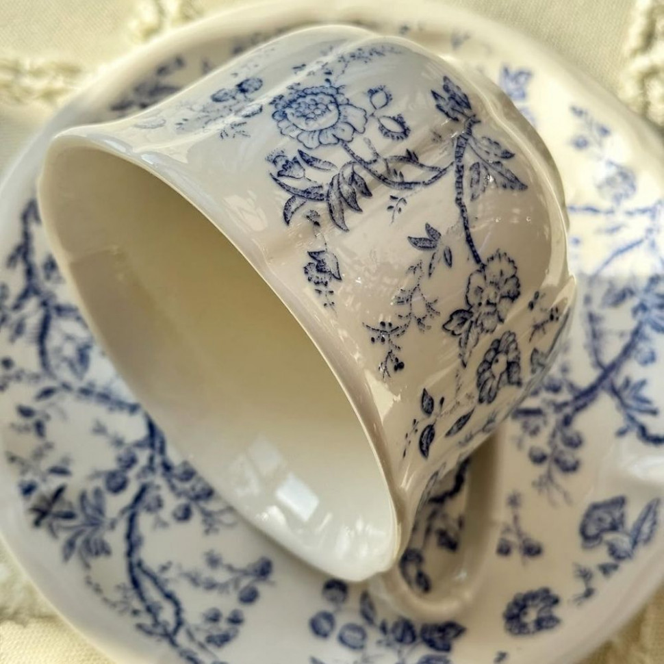 Чашка с блюдцем Blue Dreams (набор 12 предметов)