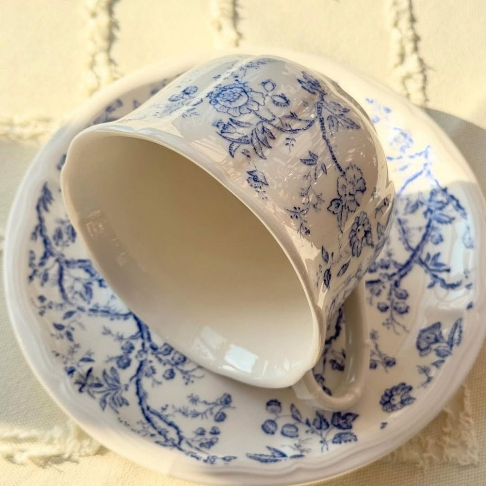 Чашка с блюдцем Blue Dreams (набор 12 предметов)