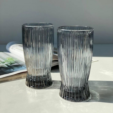 Набір склянок для води Bundle 340 мл 6 шт, графіт