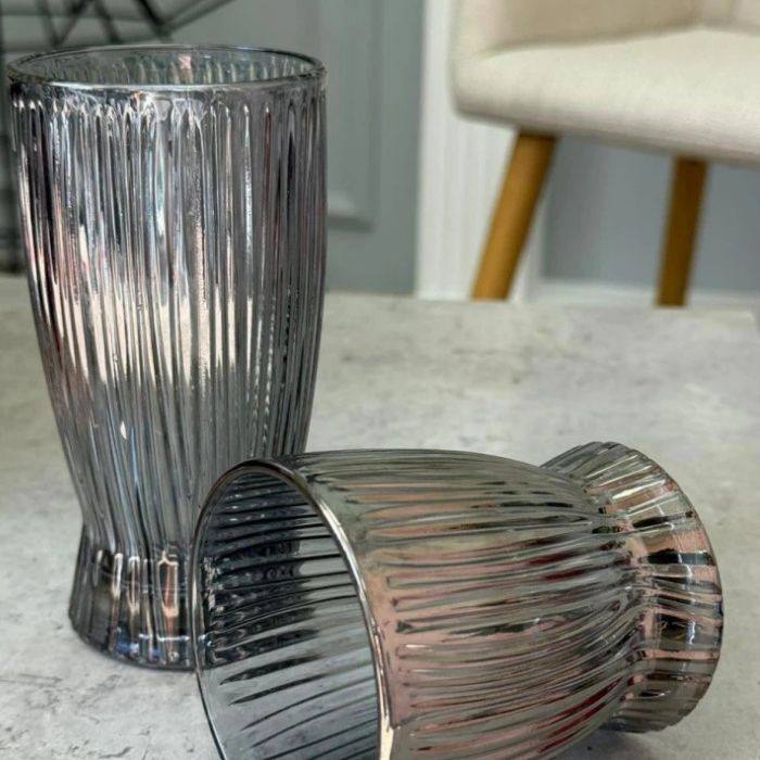 Набор стаканов для воды Bundle 340 мл 6 шт, графит