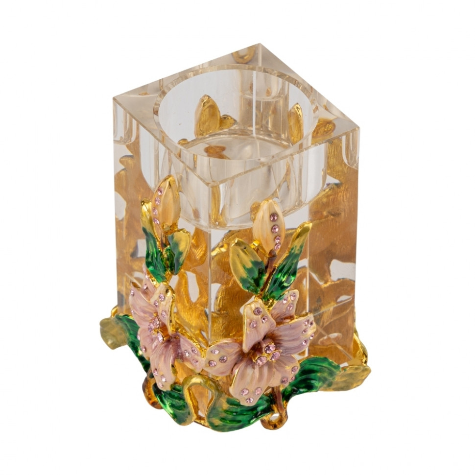 Підсвічник Golden flowers