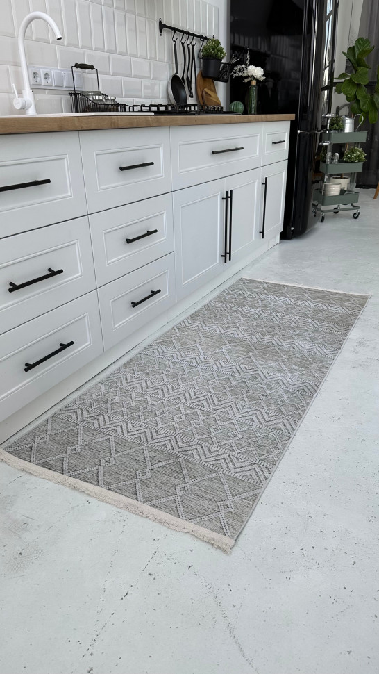 Безворсовий килим Gray