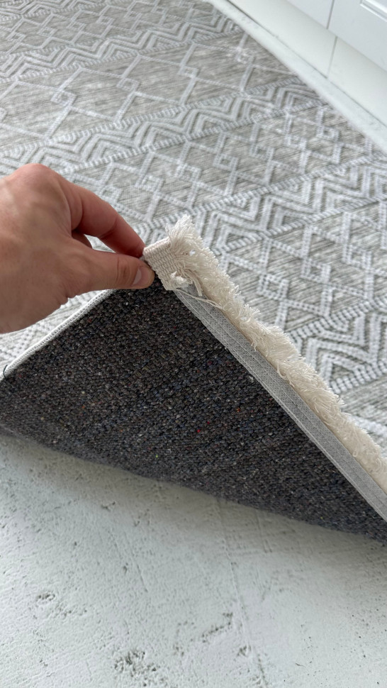 Безворсовий килим Gray