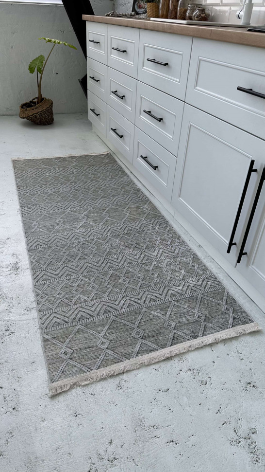 Безворсовий килим Gray