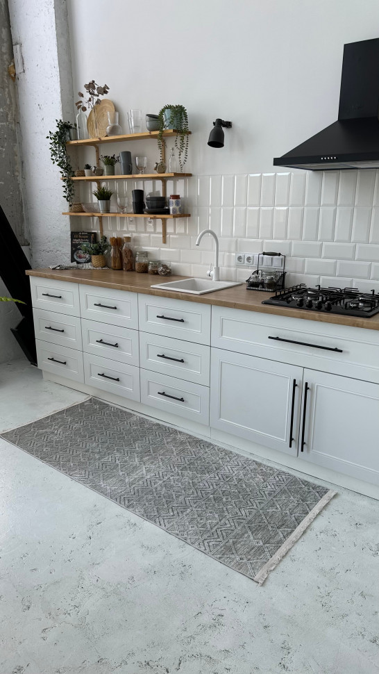 Безворсовий килим Gray