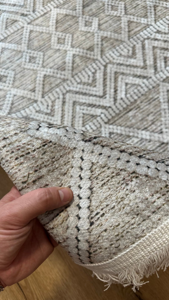 Безворсовий килим Gray