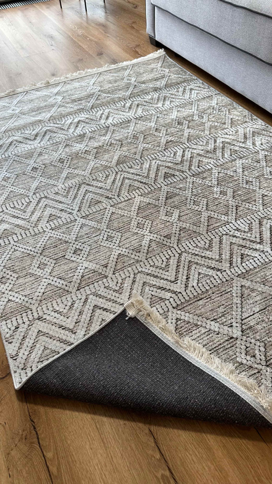 Безворсовий килим Gray