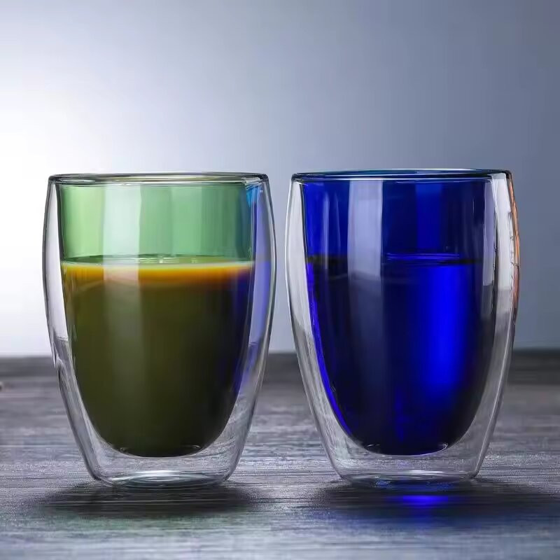 Скляна склянка з подвійною стінкою Regenbogen (330 мл)