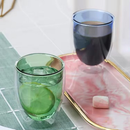 Стеклянный стакан с двойной стенкой Regenbogen (330 мл)   