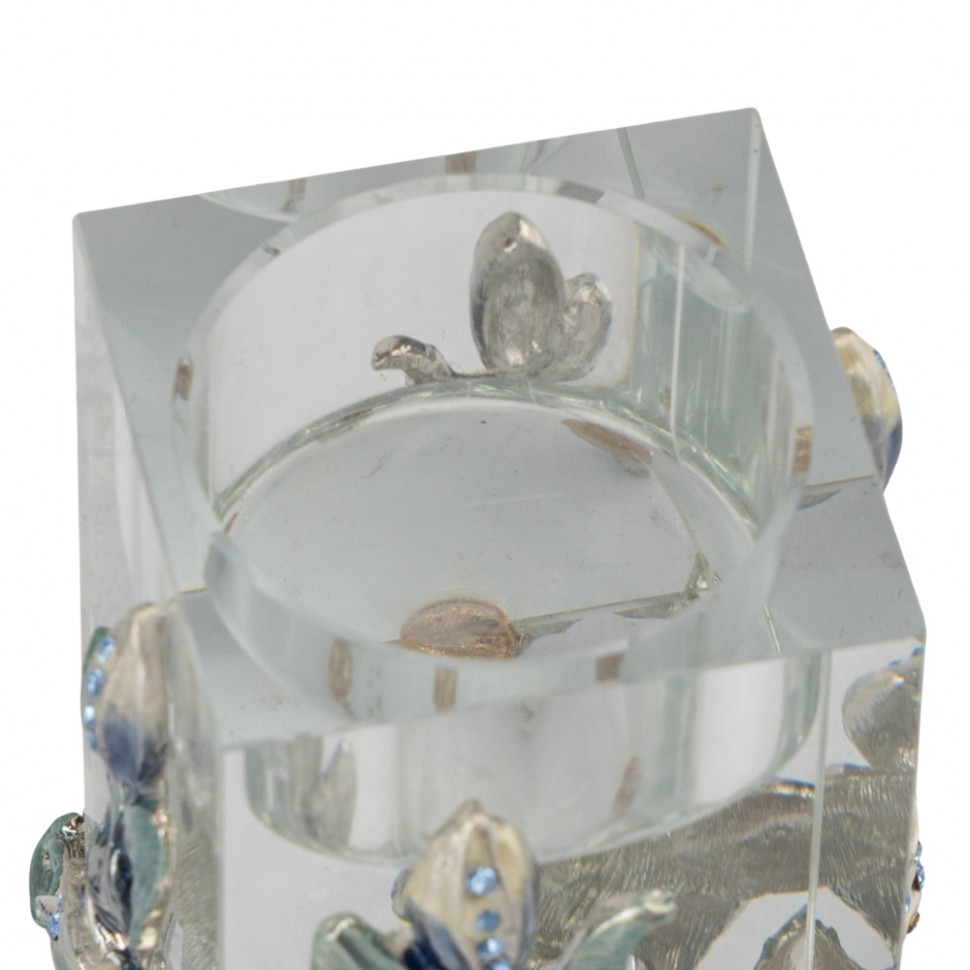 Підсвічник Silver flowers