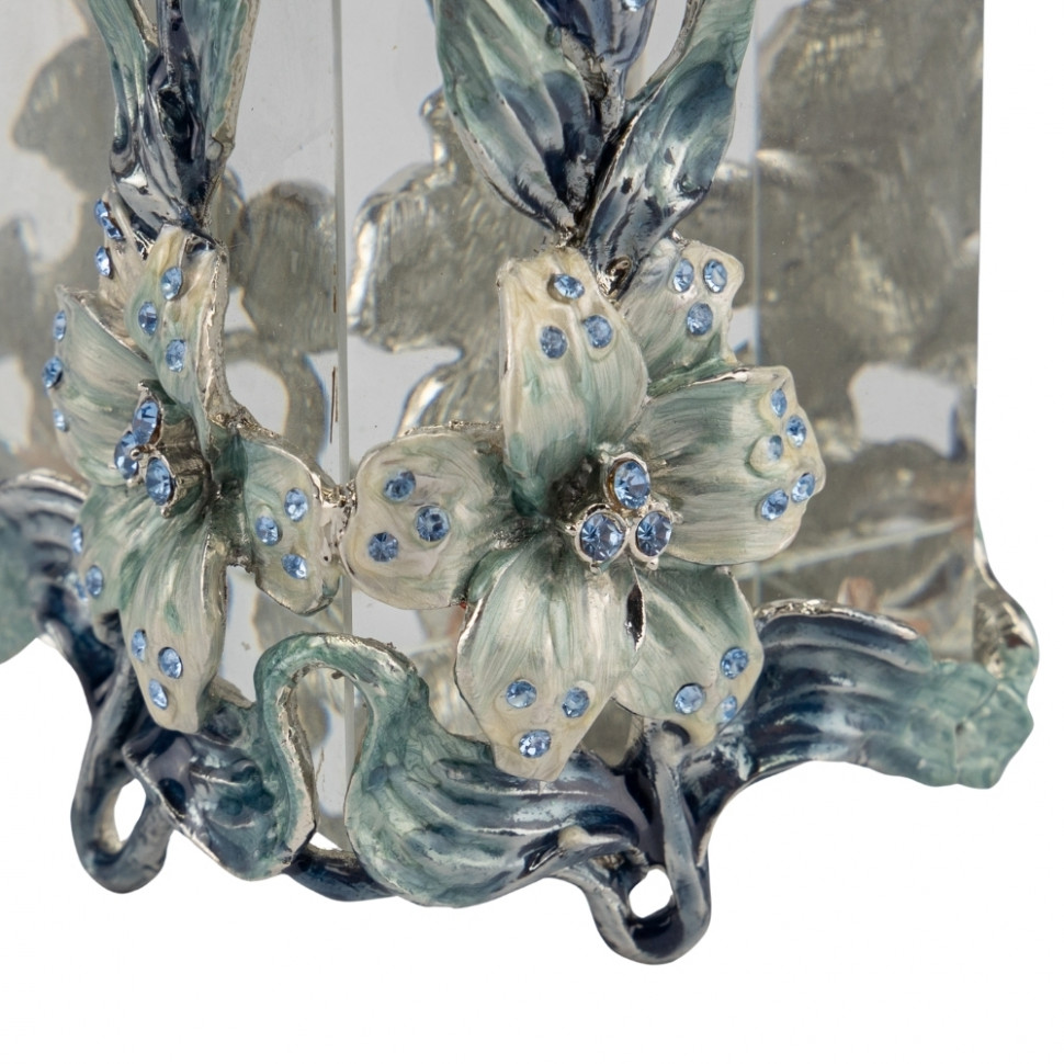 Підсвічник Silver flowers