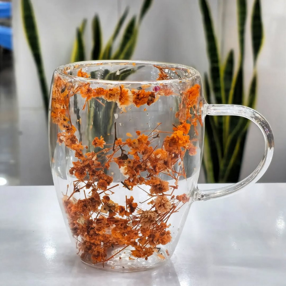 Чашка Orange Flowers