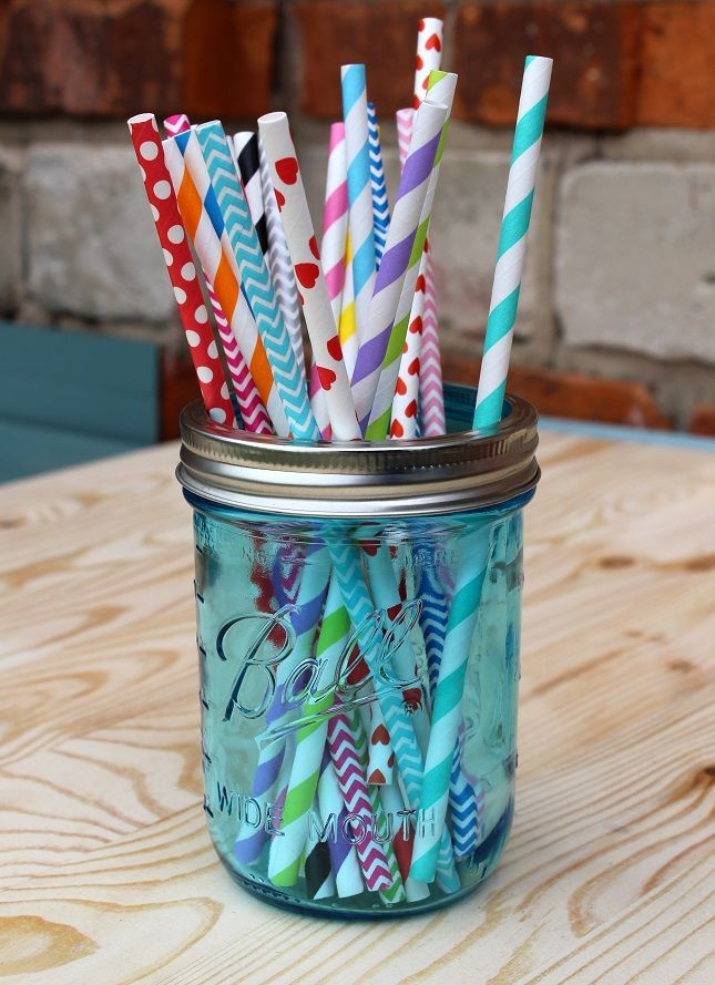 Банку Ball Mason Jar- Wide Mouth Blue 400 ml