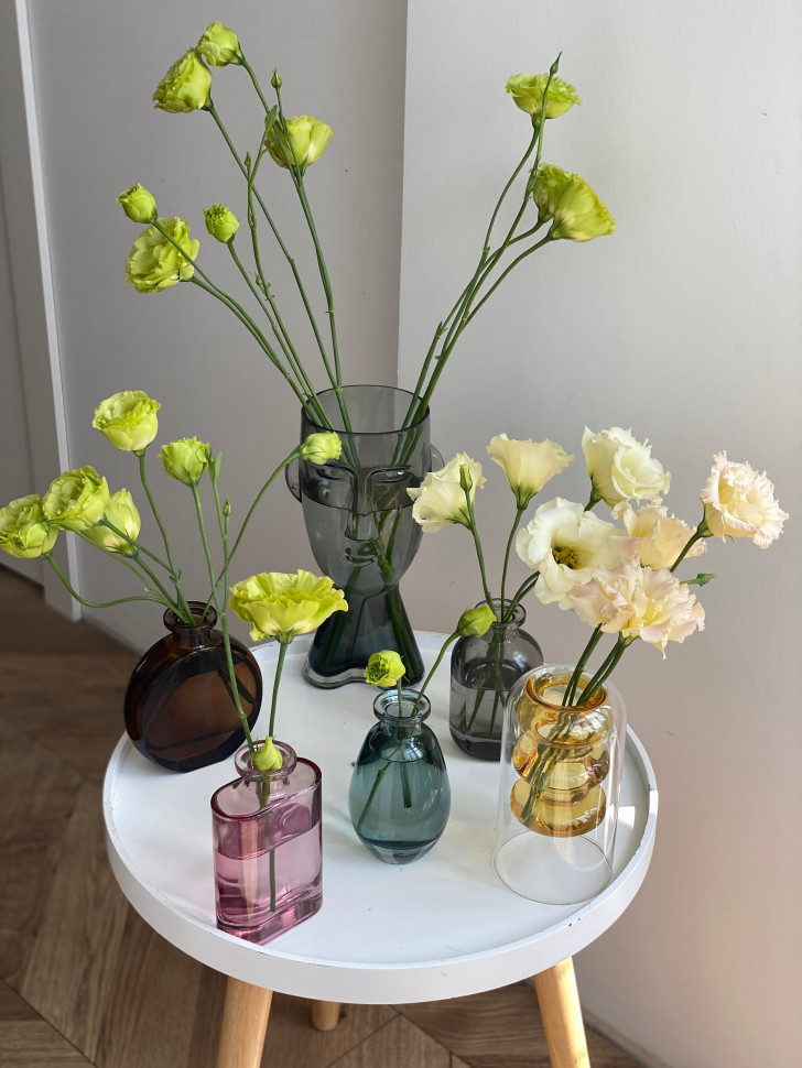 Стеклянная ваза Chanel