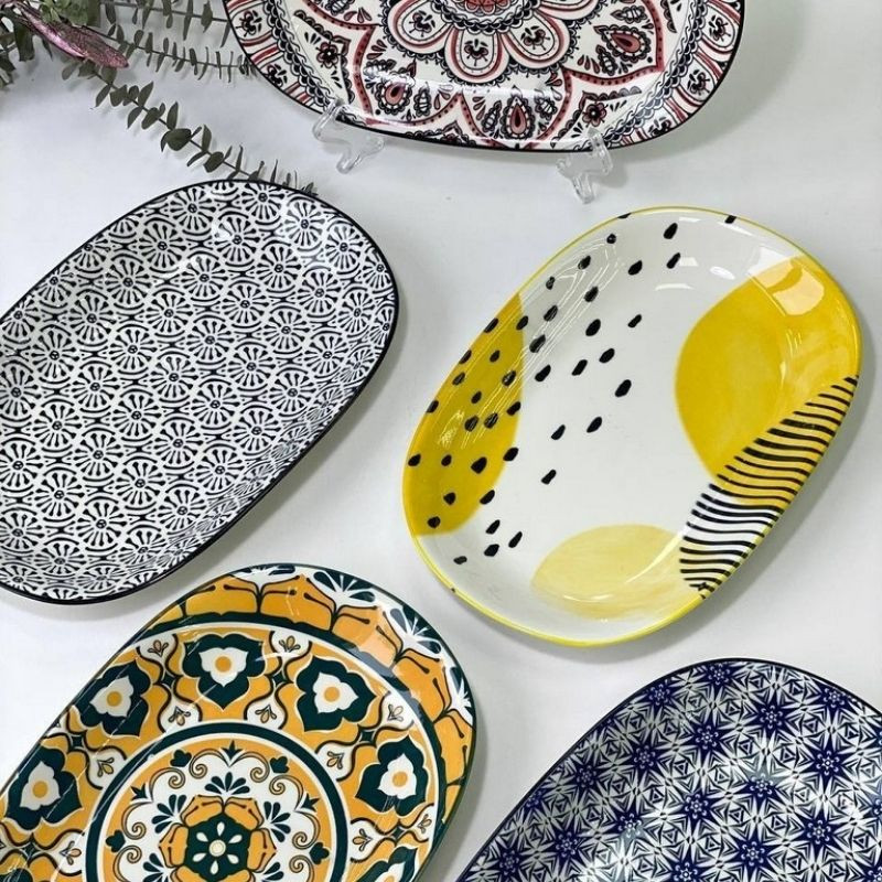 Тарелка овальная Тригорье II