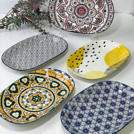 Тарелка овальная Тригорье II