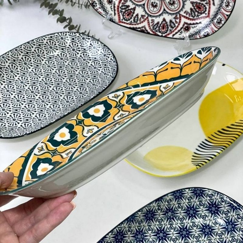 Тарелка овальная Тригорье II