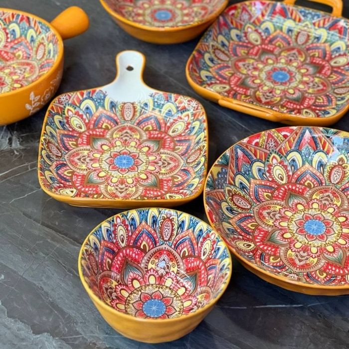 Салатник Painted yellow 300 мл