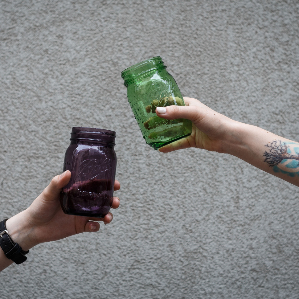 Банка Ball Mason Jar- Heritage Green 450 ml