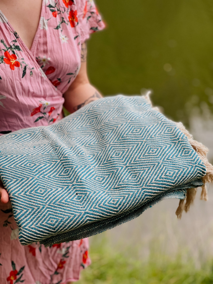 Пляжный коврик из переработанного хлопка Pecan