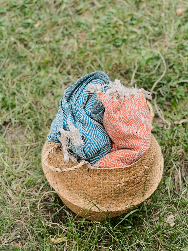 Пляжный коврик из переработанного хлопка Pecan