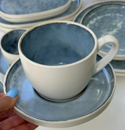 Набір 4 чашки + 4 блюдця Symphony 300 мл