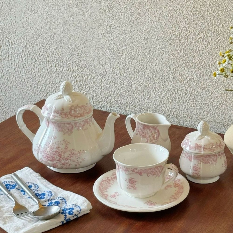 Чашка с блюдцем Aristocratic breakfast (набор)