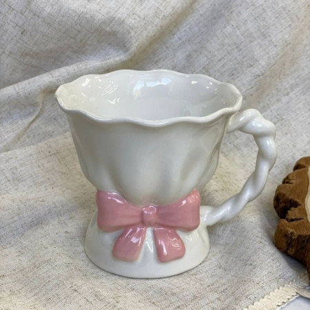 Кружка Pink bow 450 мл 