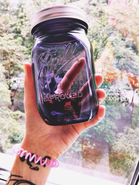Банка Ball Mason Jar- Improved Violet 450 ml