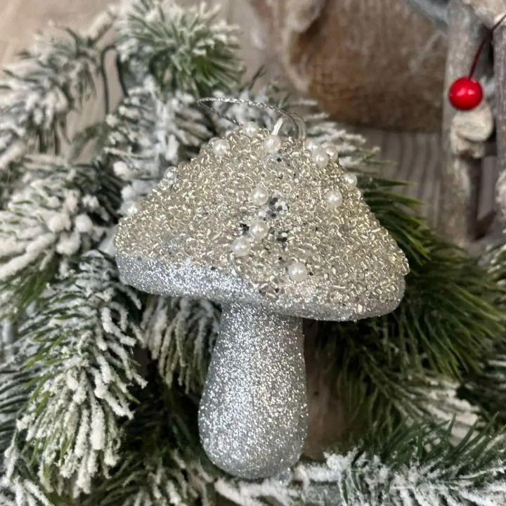 Елочная игрушка Mushroom