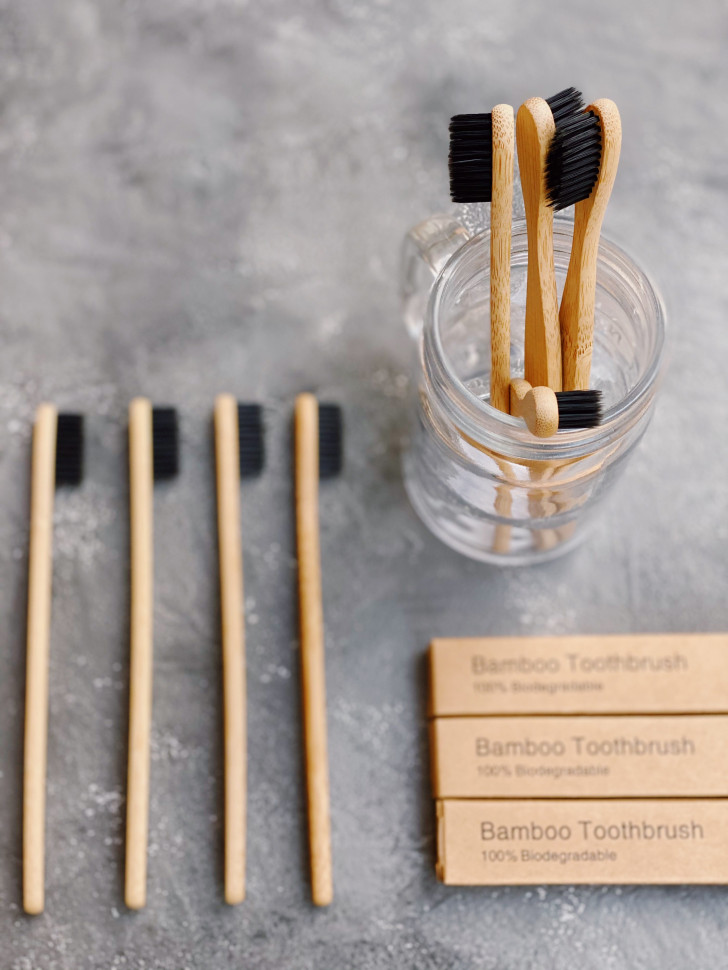 Дерев'яна зубна щітка Сlack