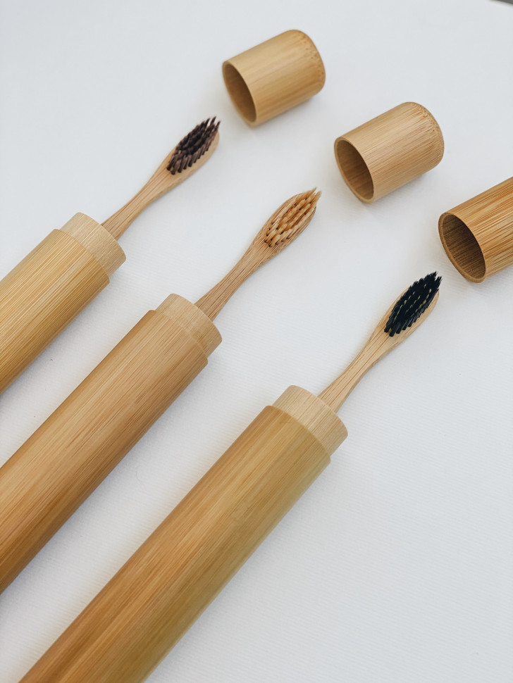 Дерев'яна зубна щітка Сlack