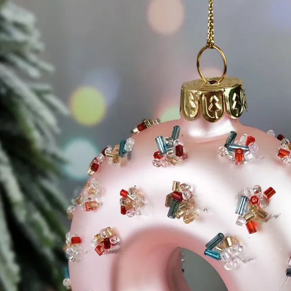 Елочная игрушка Donut
