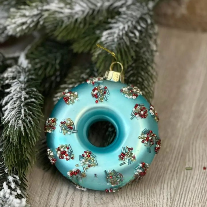 Елочная игрушка Donut