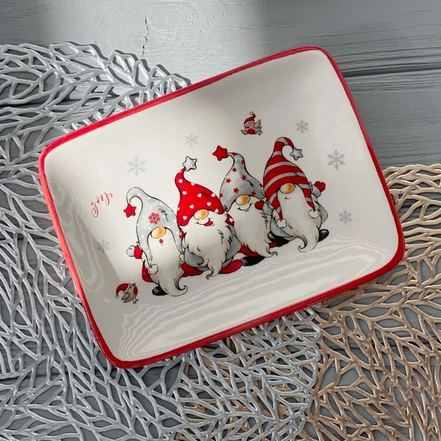 Керамическое блюдо Gnomes