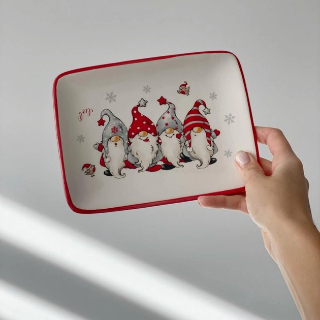 Керамическое блюдо Gnomes