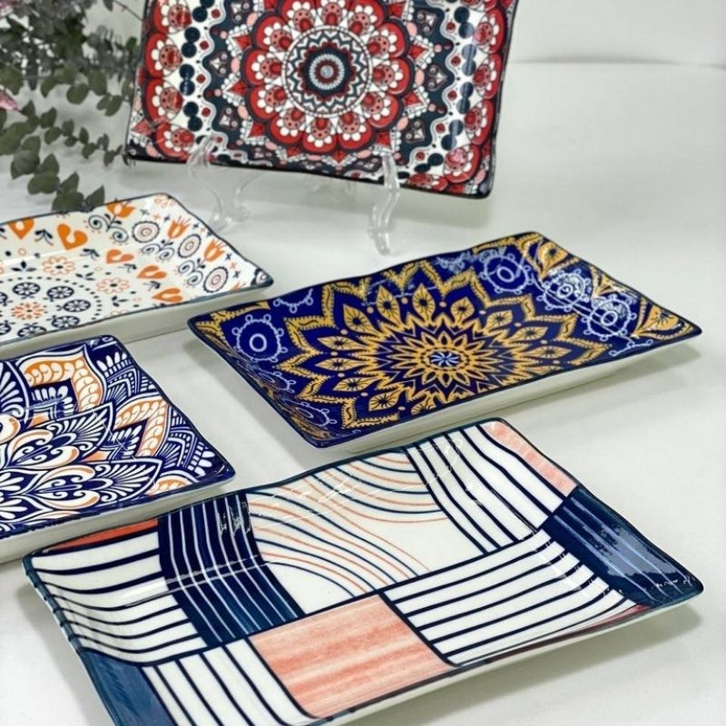 Тарелка прямоугольная Тригорье II