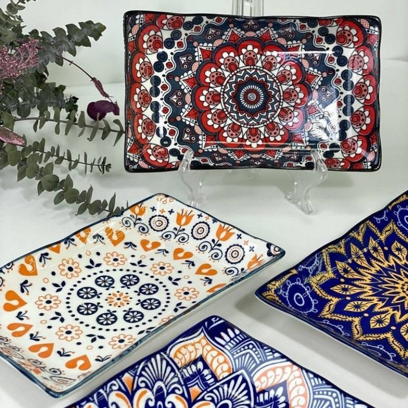 Тарелка прямоугольная Тригорье II