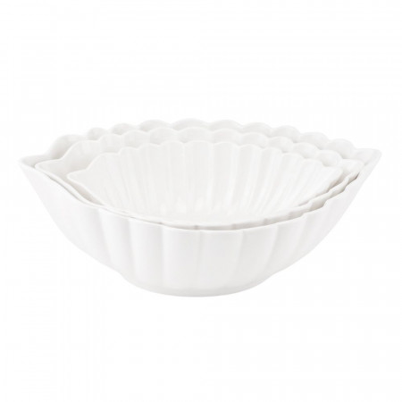 Набор из 3 пиал White tenderness