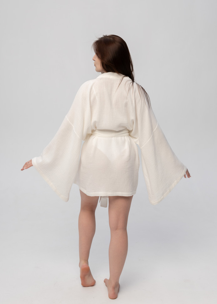 Кімоно Pretty з мусліну блакитна гортензія