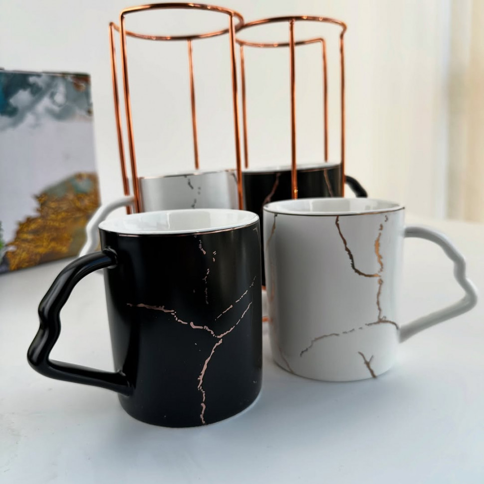 Набір кружок Marble 380 мл