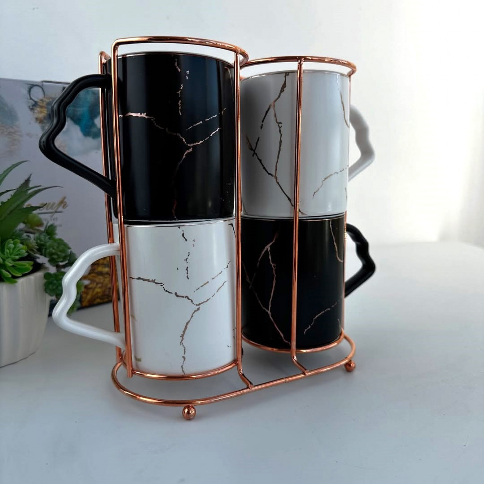 Набір кружок Marble 380 мл